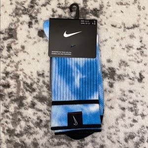 Nike Blue Tie Dye Socks